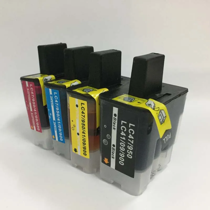 Vilaxh LC900 LC950 L47 LC41 LC09 cartucho de tinta para Hermano Deskjet serie DCP 110C 115C 120C 310C 315CN 320CN MFC210C 410CN 420CN 425CN