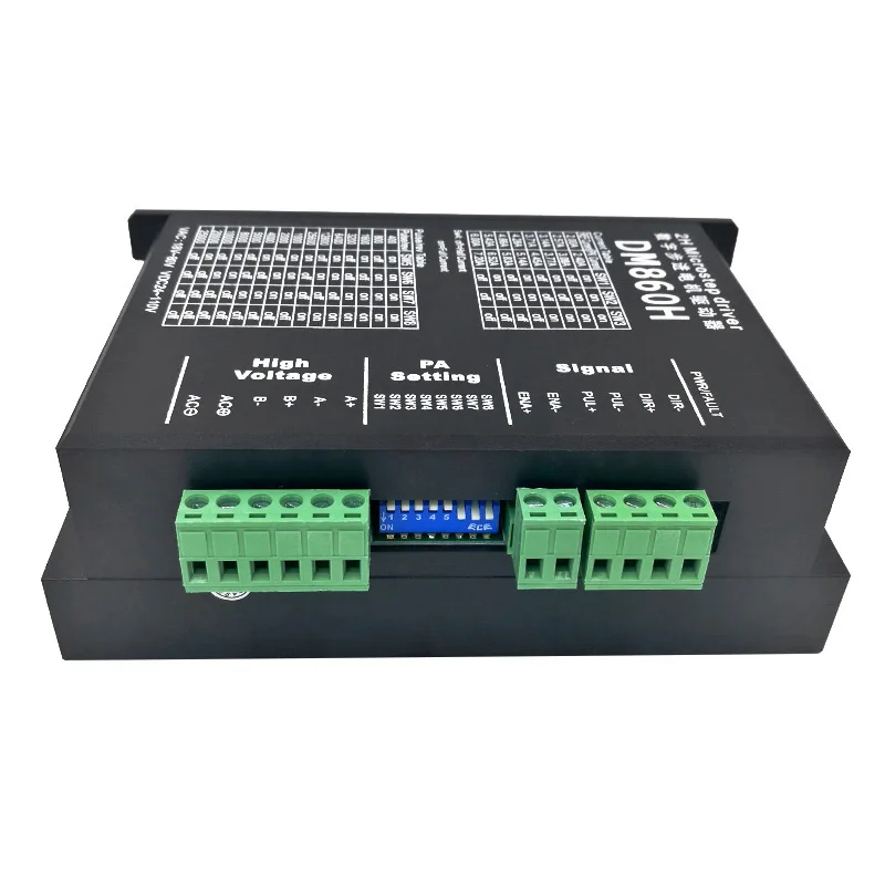 Controlador de motor paso a paso DM860H para 57 86 micro motor paso a paso sin cepillo DC carcasa de motor motor paso a paso Nema23 34 - imagen 4