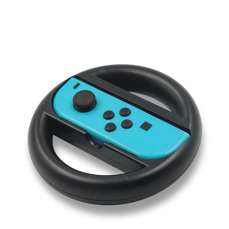 Volante de carreras de piezas para NS Switch Joy Con, controlador de juego, empuñaduras compatibles Con niendo Switch, accesorios OLED Joy Con, 1 unidad