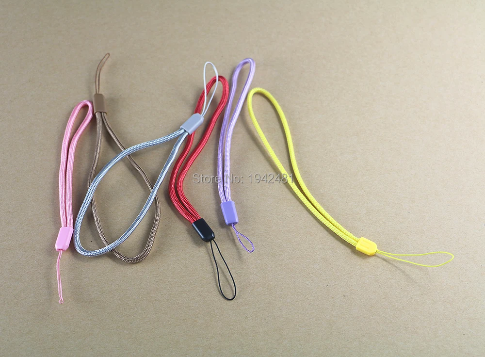 300 Uds. Cordón Lariat trenzado colorido cuerda de mano para muñeca para correa GBA GBA SP - imagen 4