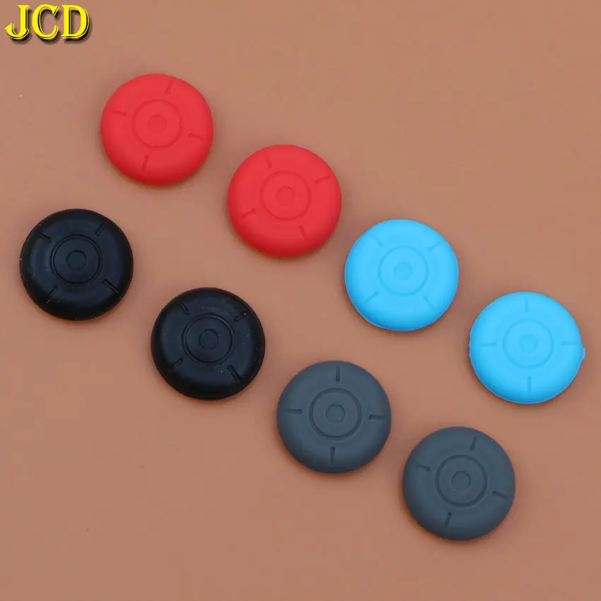 JCD 2 piezas de silicona analógica Joystick Grips Caps Joypad Joystick funda para Switch NS Joy-Con controlador - imagen 5