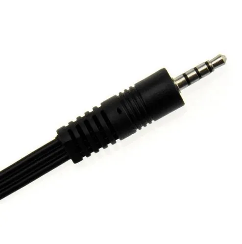 Conector macho de alta velocidad de 3,5mm a 3 RCA hembra, adaptador de enchufe, convertidor de Audio, Cable AV de vídeo - imagen 3