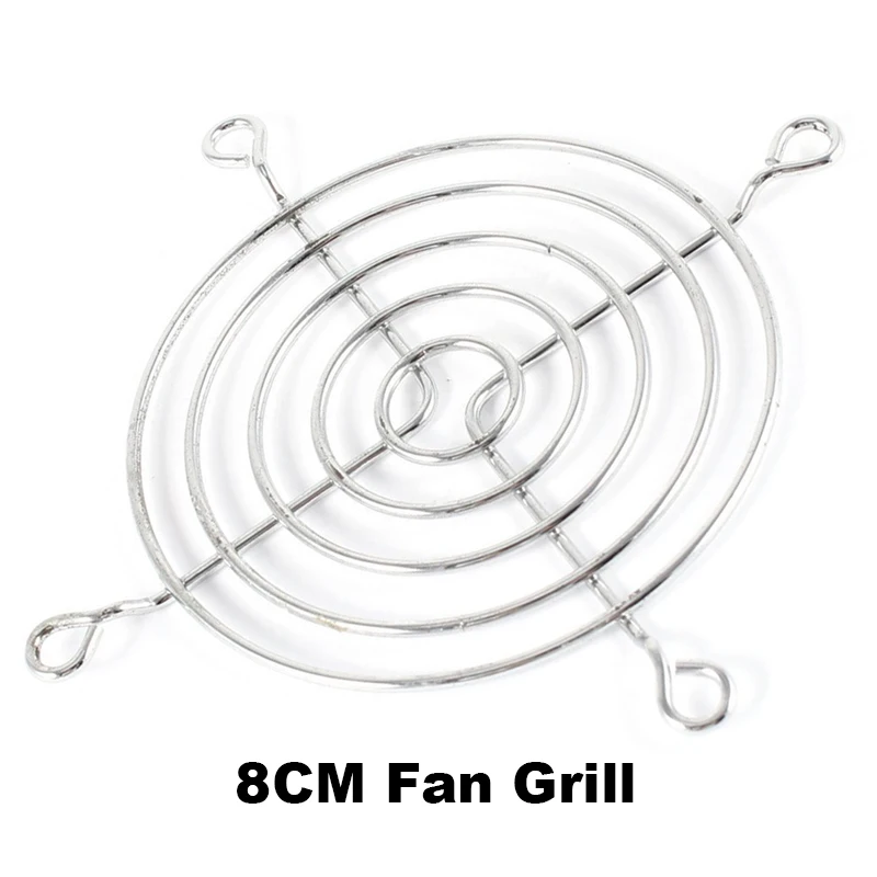 Ventilador de PC con filtro de parrilla de Metal, 120mm, 140mm, 90mm, 80mm,12 CM, RGB, 4CM, 6CM, 5CM, funda de ordenador, cubierta de ventilador, Protector de radiador - imagen 4