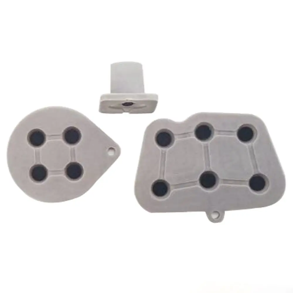 Piezas de reparación para controlador Sega Saturn SS, almohadilla de goma conductora, botón de inicio, almohadillas