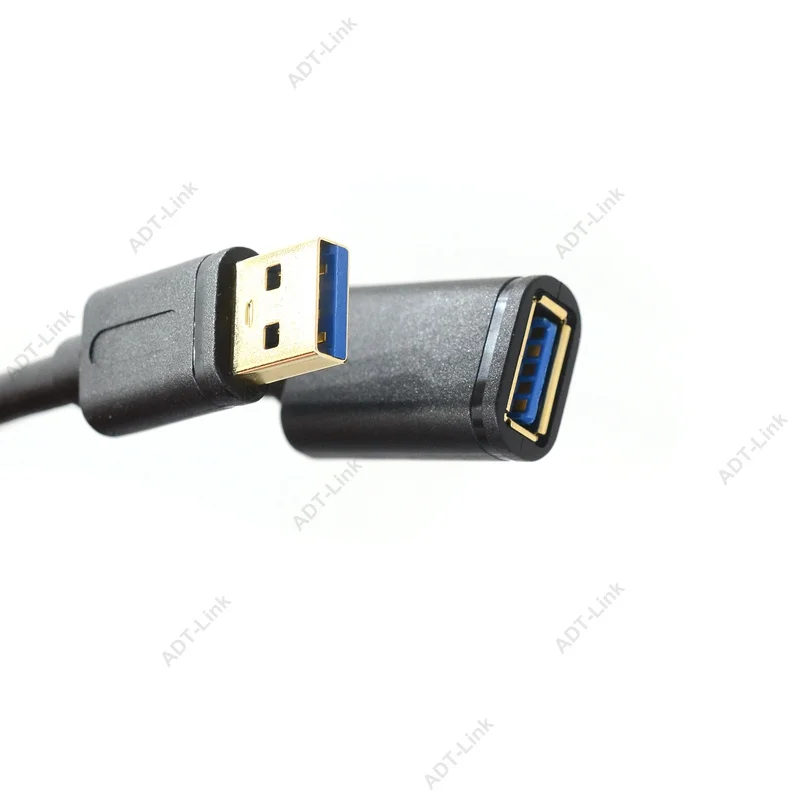 Cable de extensión USB 3,0 de alta velocidad, cable extensor macho a hembra de 30cm/1m/1,8m para sincronización de datos y transferencia de carga - imagen 2