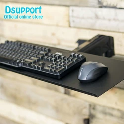 Bandeja Teclado VESA 100x100 con Brazo Monitor Ajusteable