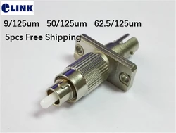 Adaptador Fibra Óptica Híbrido FC-ST ELINK – Conector SM/MM 50/125