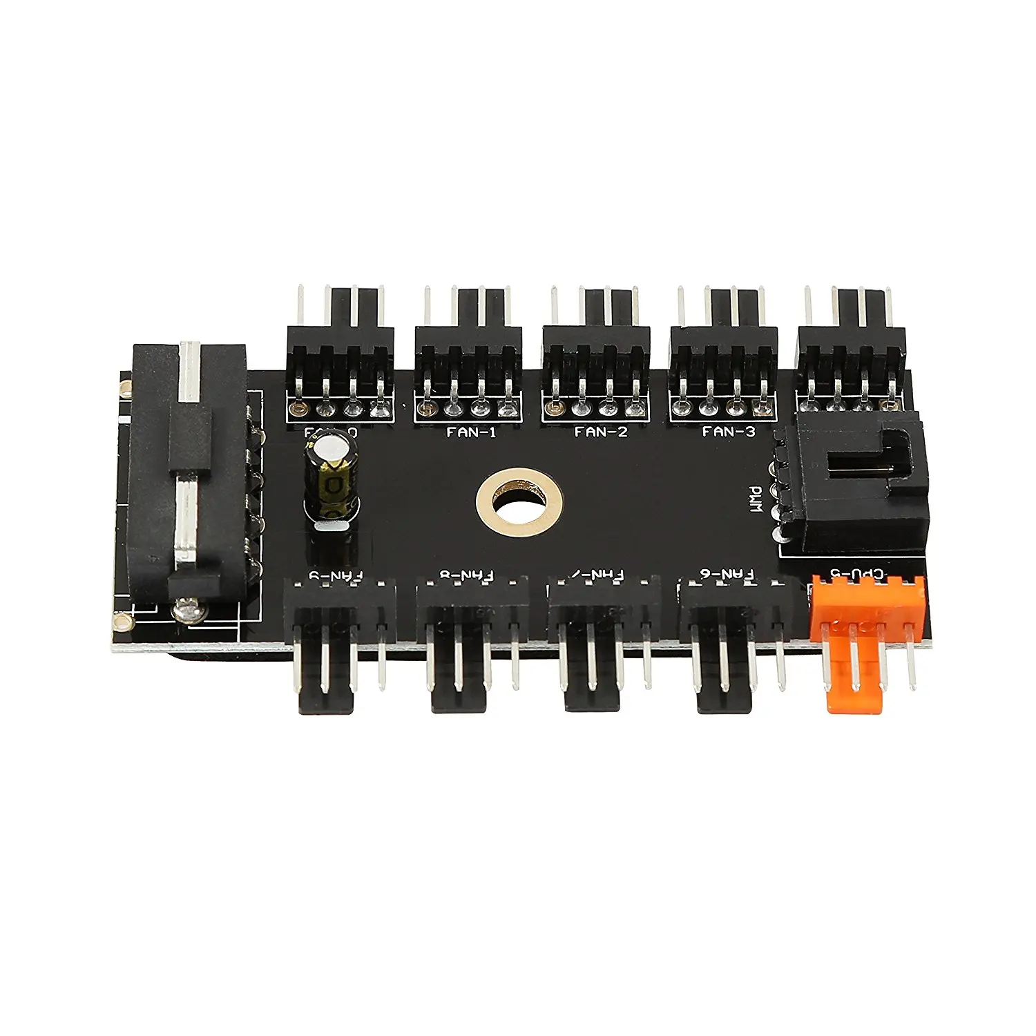 Ventilador CPU PWM 12V con Hub 10 Puertos SATA/Molex - imagen 5
