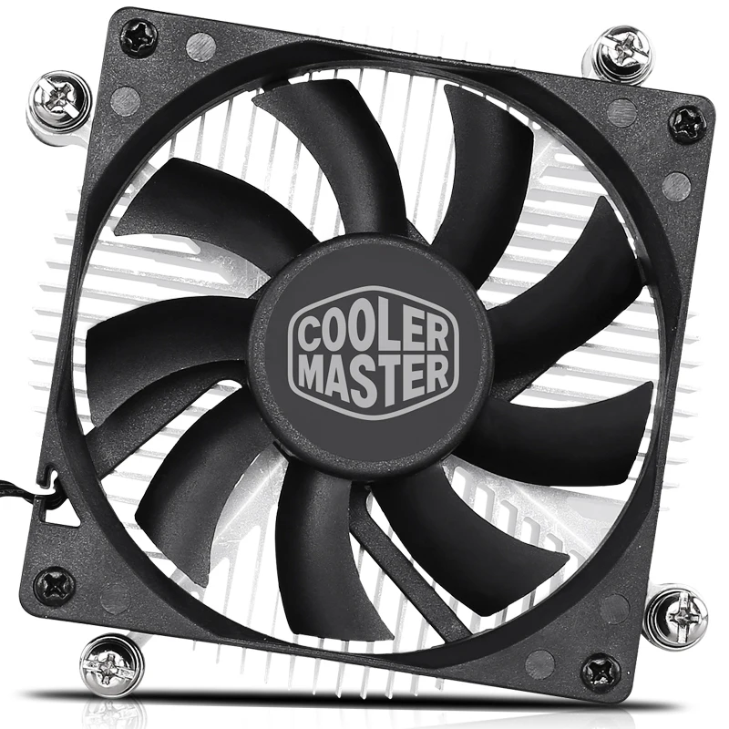 Cooler Master H115 H116 MINI CPU Cooler para máquina todo en uno MINI PC Box para Intel LGA 1155 1156 1150 1151 ventilador silencioso de 80mm - imagen 3