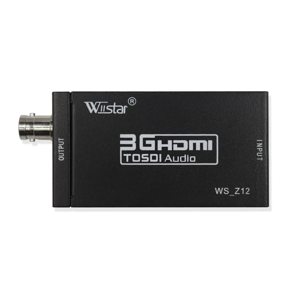 Convertidor HDMI a SDI Adaptador de Audio y vídeo 720P 1080P HDMI a BNC compatible con SD HD 3G-SDI para cine en casa PC - imagen 2