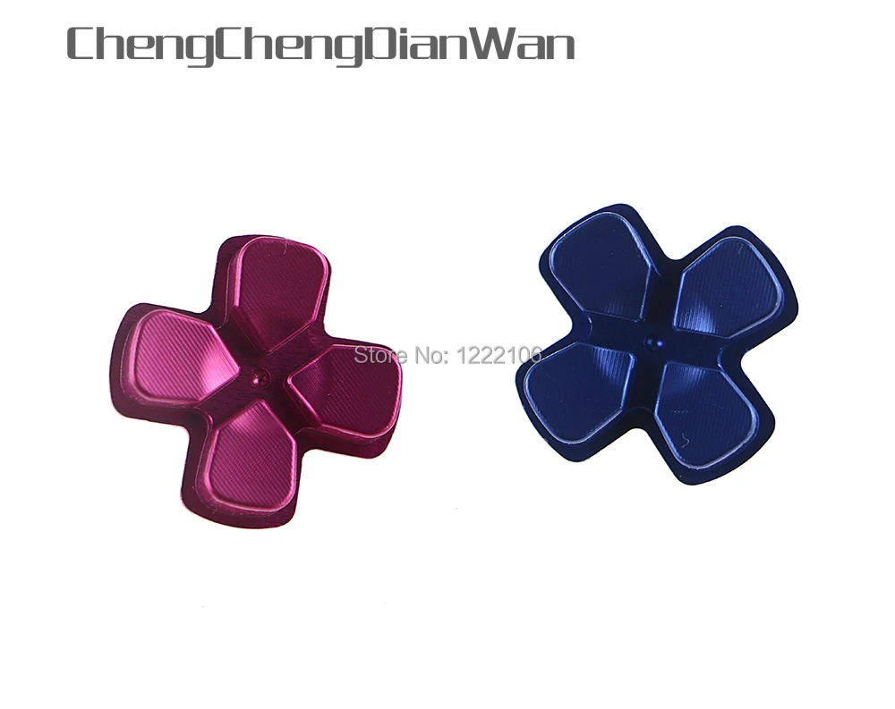 1 Uds. Botón controlador de botón cruzado de Metal botón D-pad para controlador inalámbrico PS4