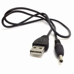 CY Cable de alimentación USB a jack 3,5 mm para corriente