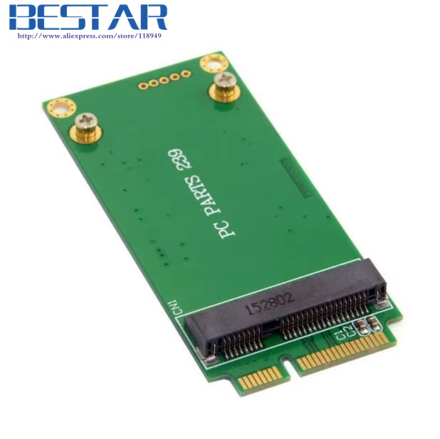 Conversor mSATA Mini PCI-e SSD para Asus Eee PC