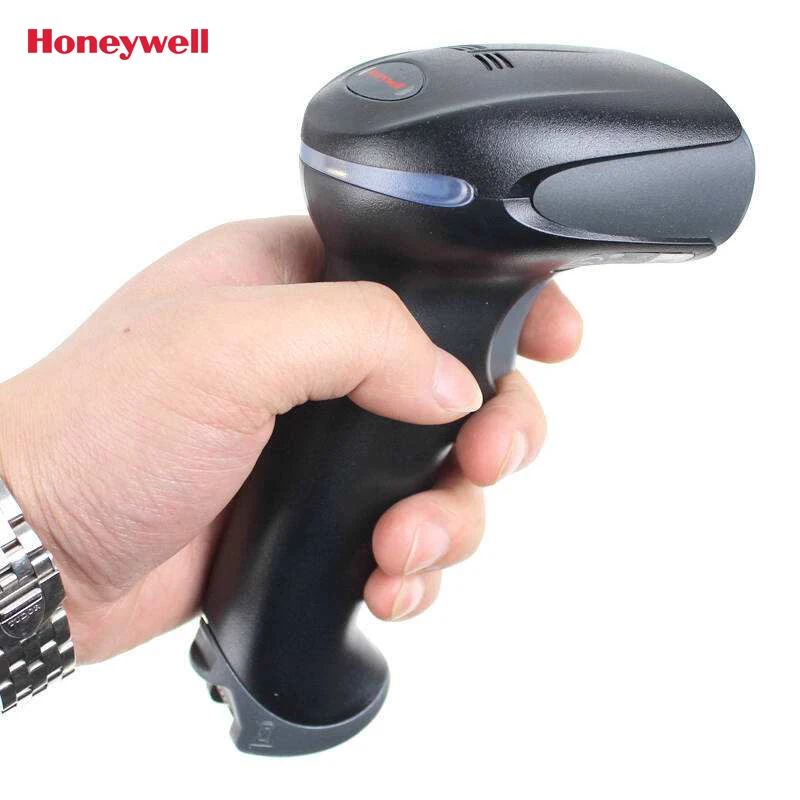 Escáner de código de barras de alta densidad Honeywell Xenon 1900GHD, cámara 2D, kit USB (incluye cable USB) - Color: negro