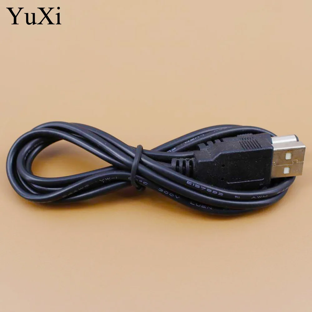 YuXi-Cable de alimentación USB A macho, 1 unidad, 5,5mm/2,1mm, 5 voltios CC, 5,5x2,1, 5,5x2,1mm, L = 0,8 m - imagen 3