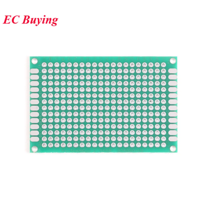 5 uds 4*6CM 4x6cm prototipo de cobre de doble cara PCB placa de circuito impreso Universal 4x6cm placa de placa de pruebas - imagen 3