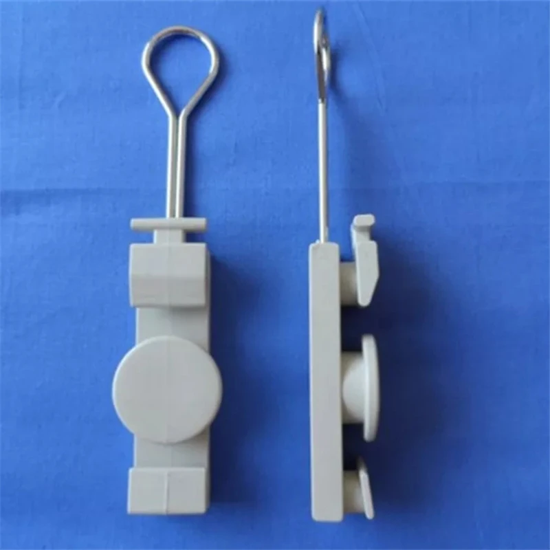 Accesorio ftth tipo S gancho flexible accesorio de fibra óptica sujetadores de plástico abrazadera de suspensión de fibra óptica envío gratis ELINK 100 Uds - imagen 2