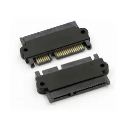 2 unids/lote SATA 7 + 15 venta al por mayor Slimline alta calidad 22 pines macho a hembra adaptador de extensión convertidor