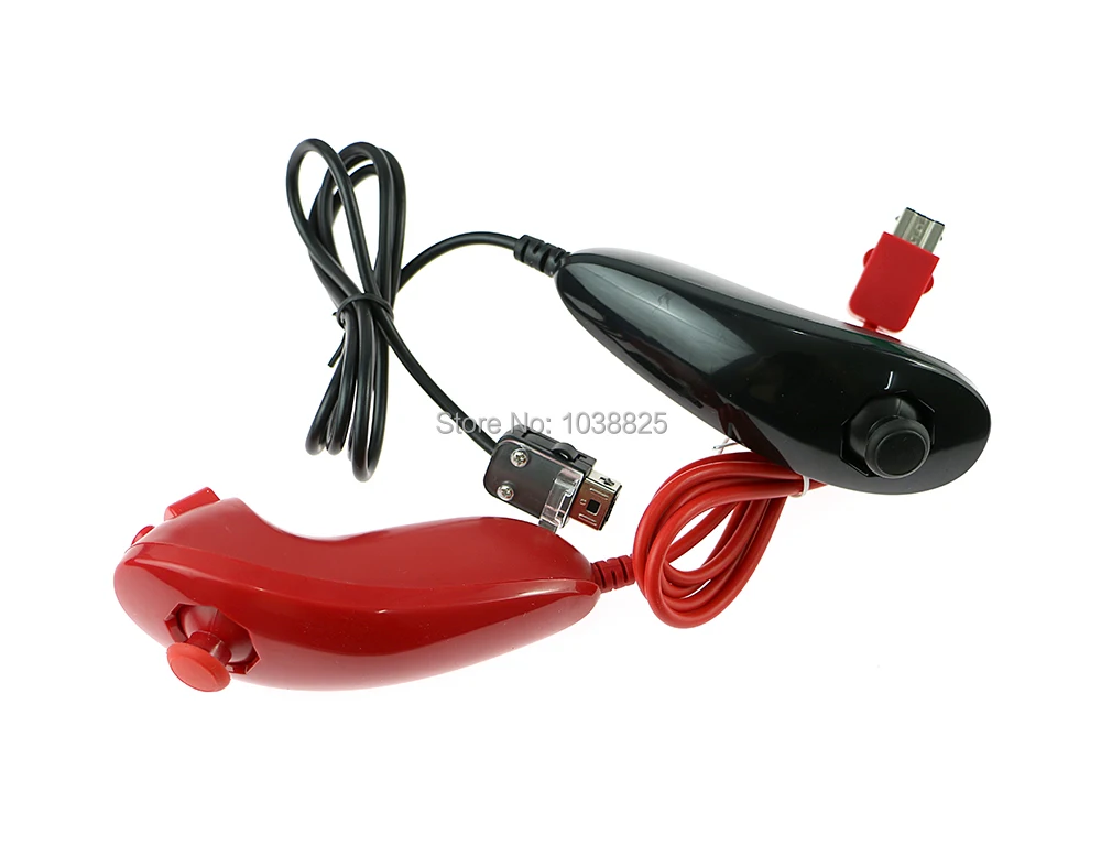 Caliente para Nintendo para Wii mango de videojuego remoto izquierdo y mando Nunchuck Gamepad - imagen 4