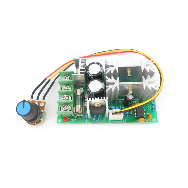 Controlador PWM Motor DC 12-48V 20A – Regulador Velocidad - imagen 2