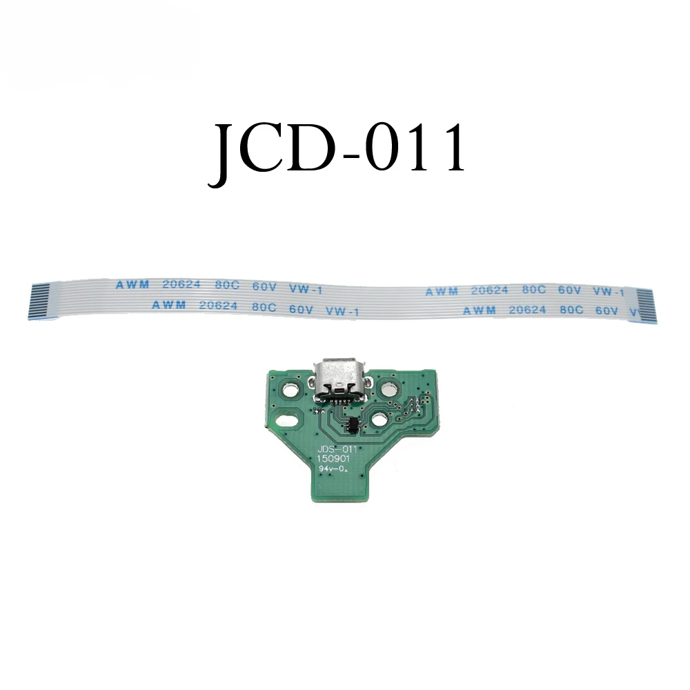 JDS-001 JDS011 JDS030 JDS040 55 Placa de enchufe de puerto de carga USB micro placa de cargador con cable de cinta flexible para placa de control PS4 - imagen 3