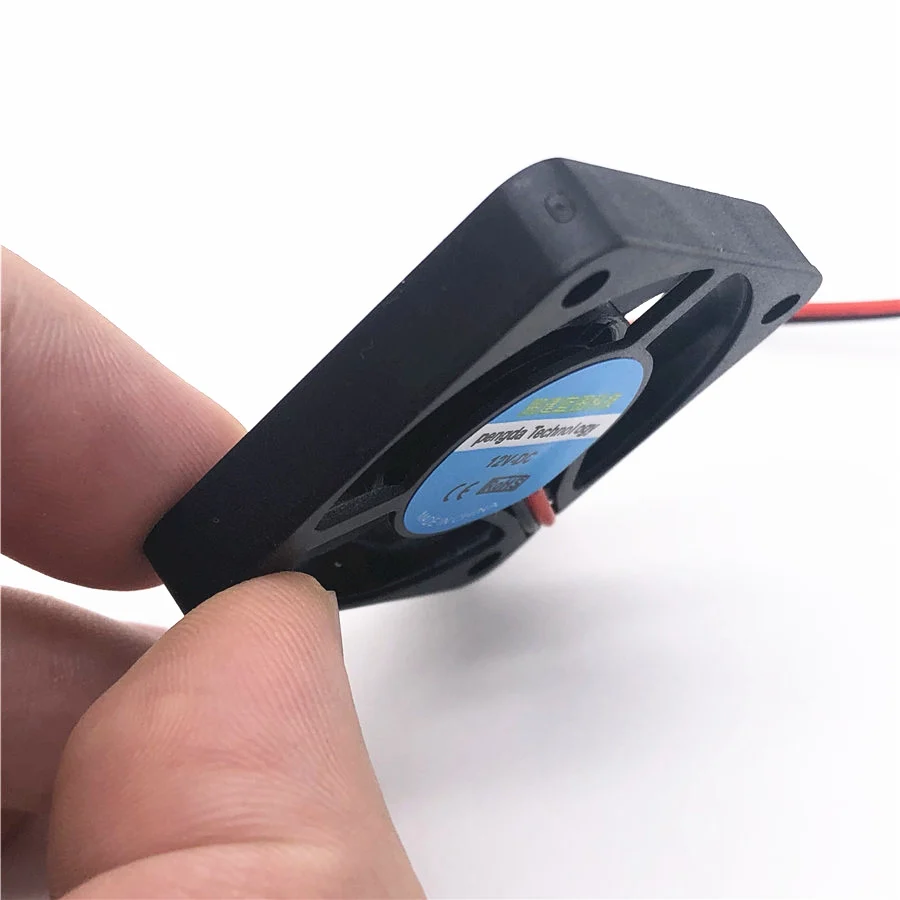 Ventilador de refrigeración para impresora 3D, dispositivo silencioso en miniatura de 2 pines, DC5v, 12V, 24V, 4007, 40MM, 4CM, 40x40x7mm, 5 uds.