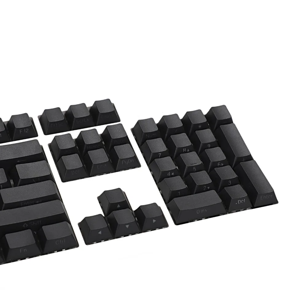 Teclas traslúcidas retroiluminadas para teclado mecánico MX Filco, negro, 108 teclas, perfil Cherry, PBT, doble disparo, brillo lateral - imagen 5