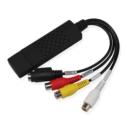EasyCAP Capturadora Vídeo USB 2.0 – TV DVD VHS DVR