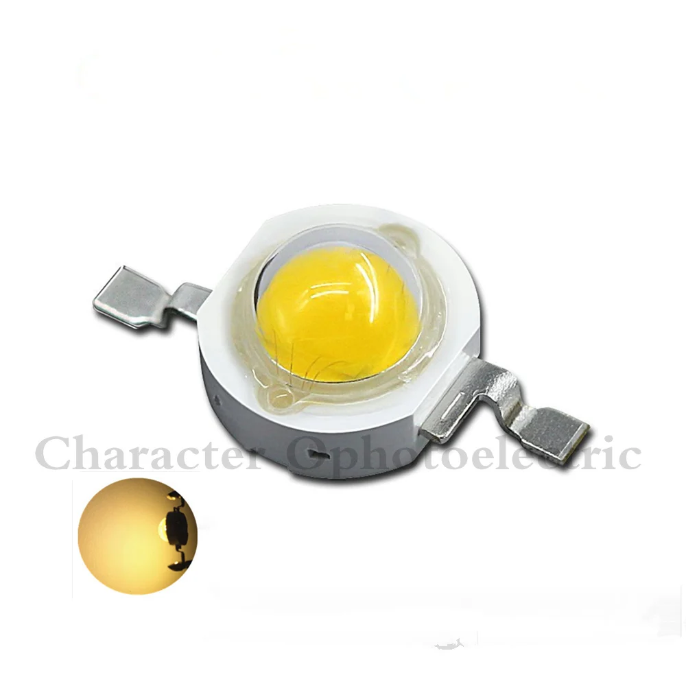 Chip Epistar LED de alta potencia, 4 chips, cobre Stent, blanco cálido, rojo, azul, verde, rosa, cian, espectro completo, excelente luz, 5W - imagen 3