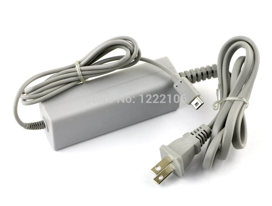 30 Uds. Adaptador de viaje de CA cargador de energía fuente de alimentación para el hogar enchufe de pared para Nintendo Wii U WIIU controlador de mando