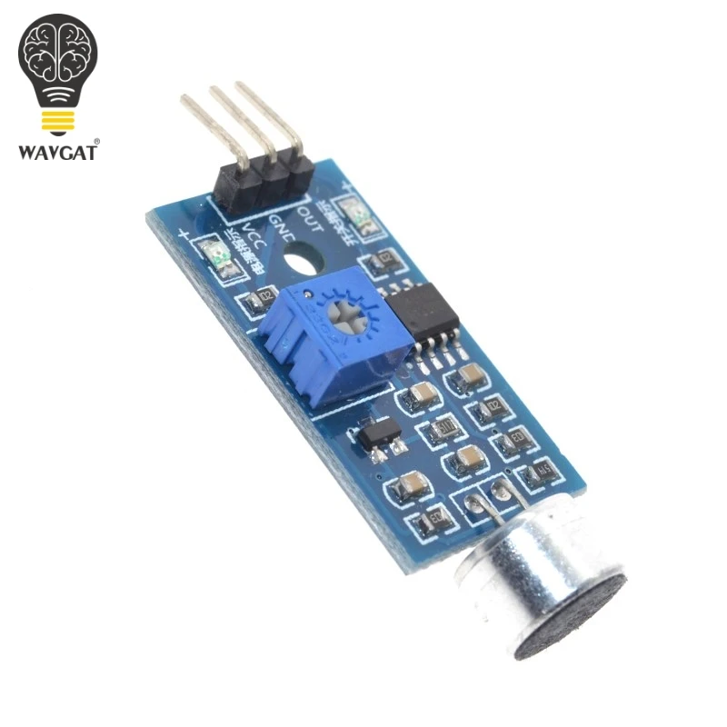 Módulo Sensor de detección de sonido, Sensor de sonido, vehículo inteligente para Arduino, envío directo, venta al por mayor - imagen 4