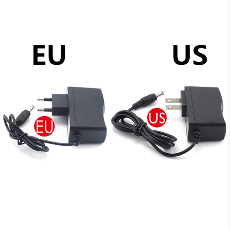 Adaptador de fuente de alimentación para tiras de luz LED, convertidor de cargador para CCTV, AC 110-240V, DC 3V, 4,5 V, 5V, 6V, 7,5 V, 9V, 12V, 1A - imagen 2