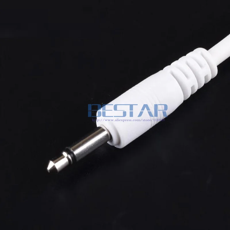 1m USB Jack Aux 3.5mm Mono Cable de Audio USB 3.5 mm jack 3.5 USB 2.0 a DC3.5mm 2A cable de alimentación de carga 3FT - imagen 2