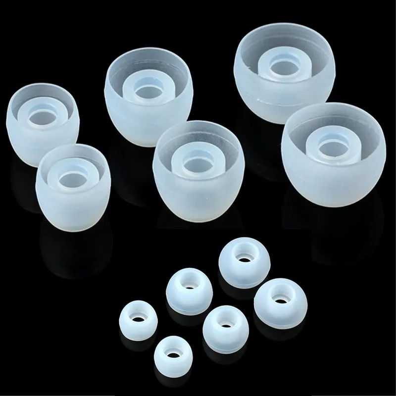 Almohadillas de silicona para auriculares, accesorios de repuesto para la mayoría de auriculares internos, 12 pares - imagen 5