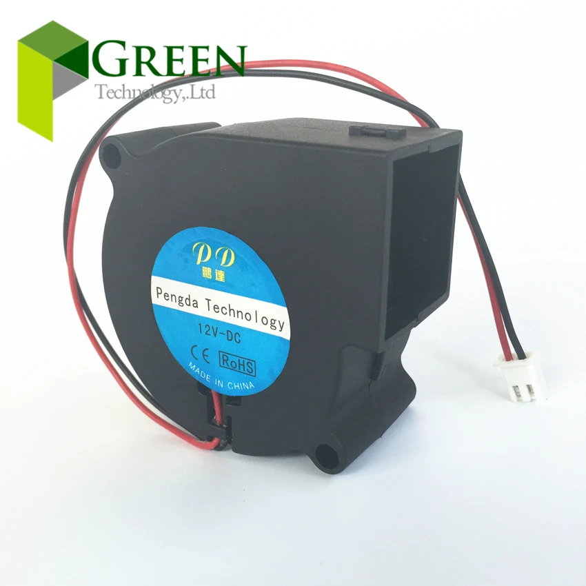 Ventilador centrífugo Industrial o de proyector, humidificador de 2 pines, 5V, 12V, 24V, 0.1A, 6cm, 6028 - imagen 2