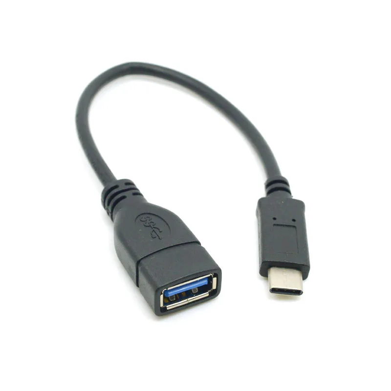 USB-C USB 3.0 3.1 tipo C macho a un cable de datos OTG hembra para tableta, computadora, teléfono móvil