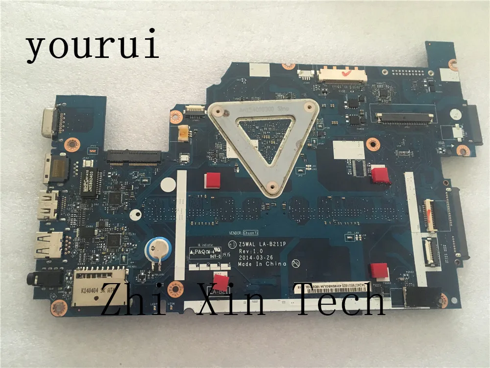 Yourui NBMPL11001 NB.MPL11.001 Z5WAL LA-B211P placa base para la placa base del ordenador portátil Acer Aspire E5-511 con CPU N2930u DDR3 - imagen 4