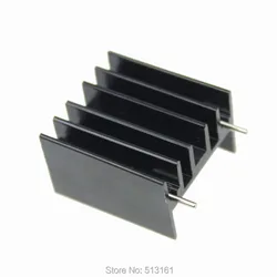 Disipador de Calor TO-220 – Aletas Extruídas 25x23x16mm