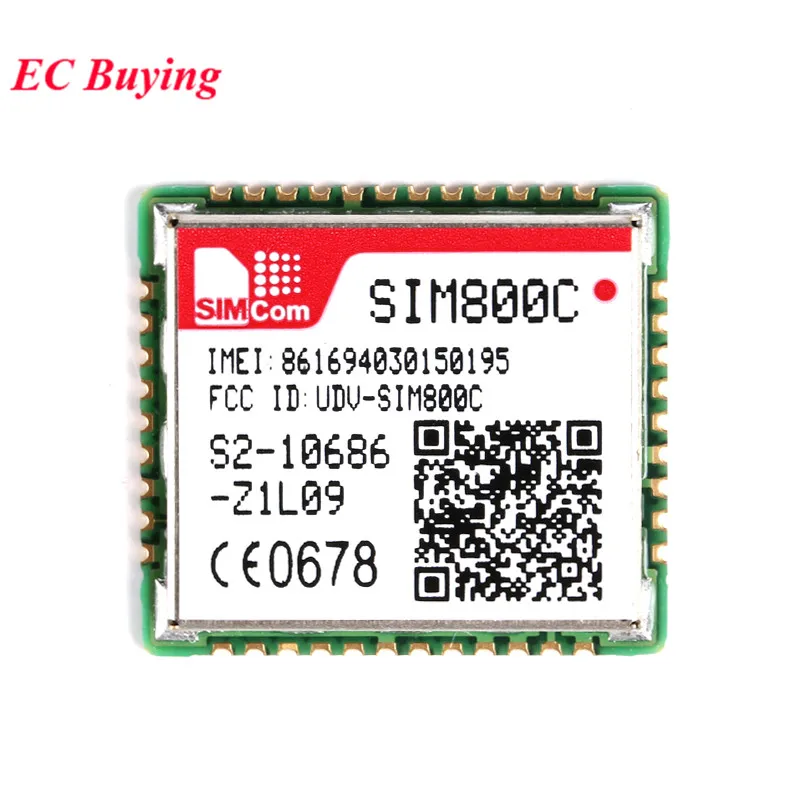 SIM800C SIM800 módulo GSM/GPRS de cuatro bandas Chip transceptor inalámbrico IC nuevo Original