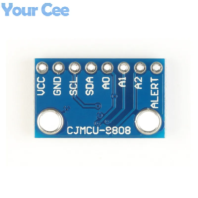 Sensor de temperatura de alta precisión MCP9808, módulo de placa de ruptura I2C IIC, voltaje lógico de 2,7 V-5V para Arduino 9808 - imagen 5