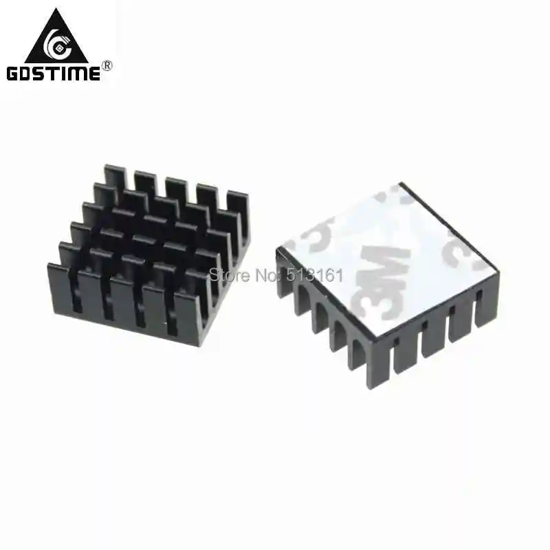 22x22x10mm heatsink black(2)