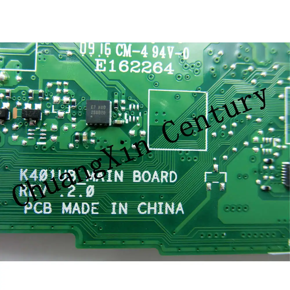 Placa base K401UB para portátil ASUS K401UB A401U K401UQ A401UQ V401UQ K401U con I3 I5 I7-6TH/7TH CPU 2G GPU 4GB/8GB RAM - imagen 5