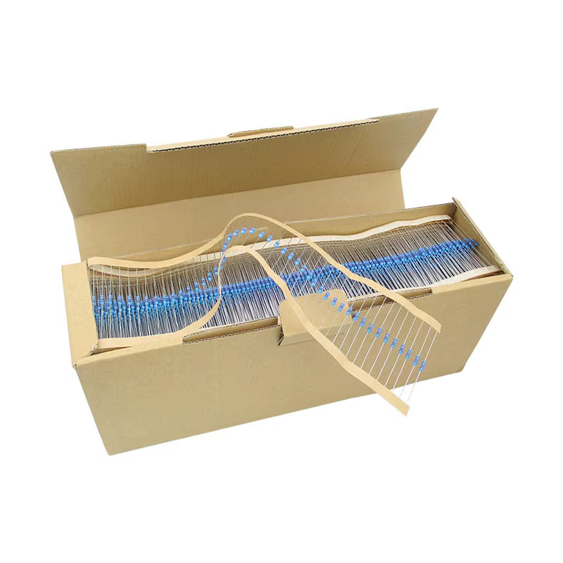 Juego de resistencias de película metálica, 1/2W, 1% 73valuesX20pcs = 1460pcs, 1R ~ 1M Ohm, paquete de 0,5 W - imagen 3