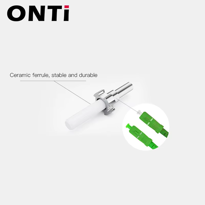 ONTi Cable de Fibra Óptica SC-SC Simplex SC/APC 2,0 mm FTTH - imagen 4