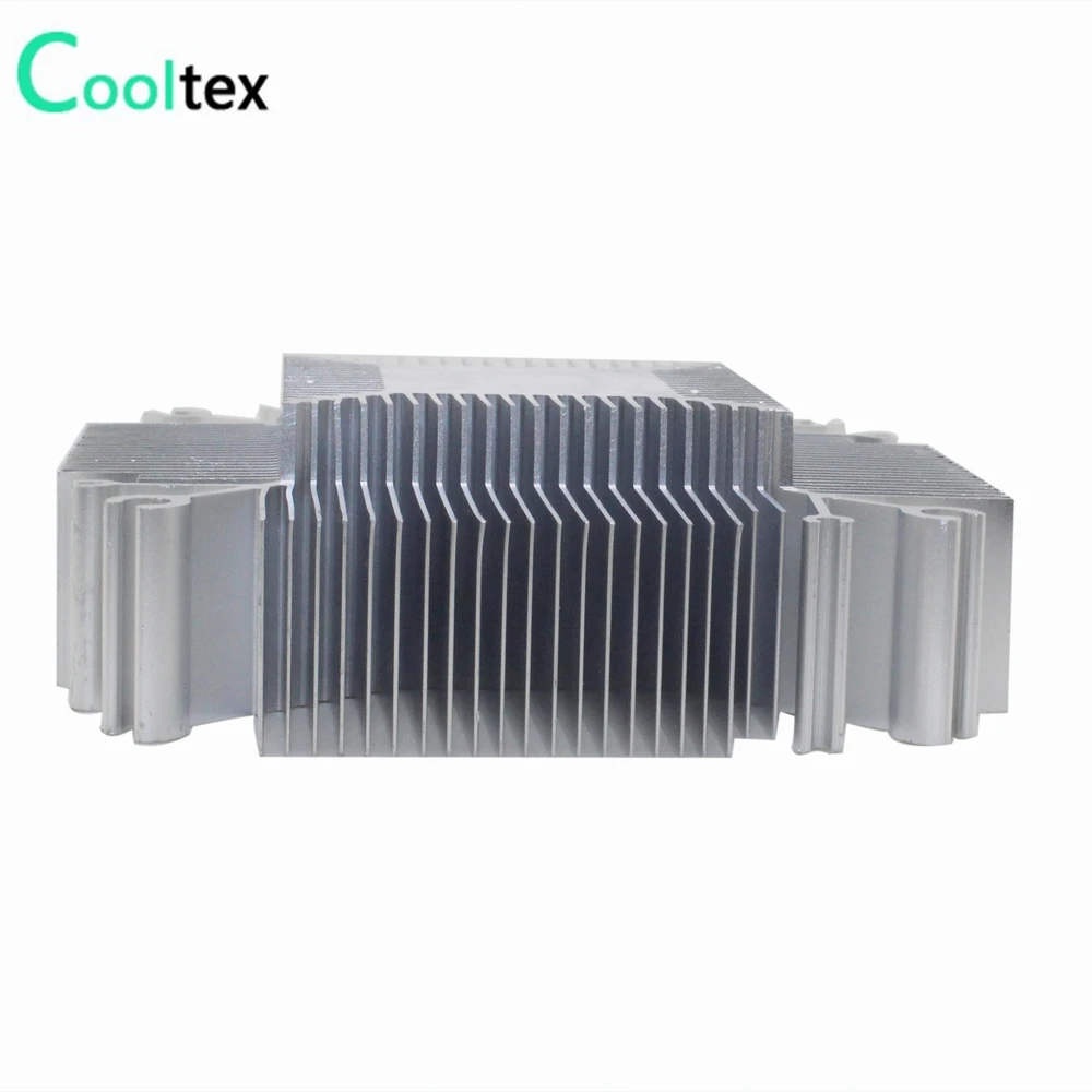 Disipador de calor LED para refrigeración, de aluminio puro disipador de calor, 30w-100w, bricolaje - imagen 5