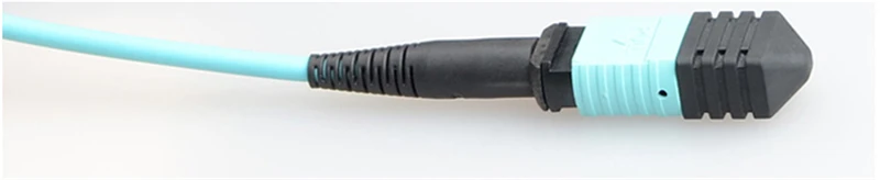 Cable Loopback de fibra MPO de 12 núcleos OM3 en cable circulador de fibra óptica color aguamarina MPO MTP MM envío gratis fábrica ELINK 2 uds - imagen 4