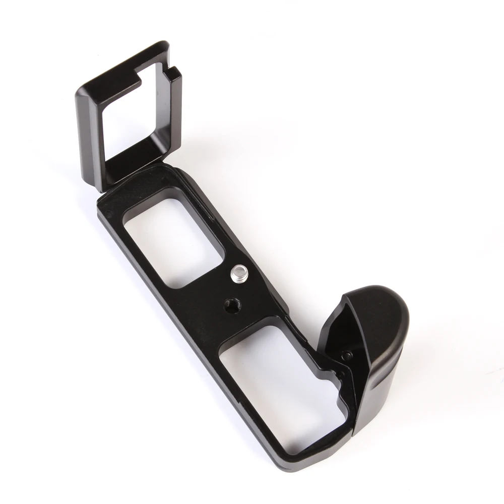 Soporte de cámara FOTGA de placa L de liberación rápida para Olympus OMD E-M5 EM5 Mark II Arca Benro placa de liberación rápida agarre manual soporte L - imagen 5