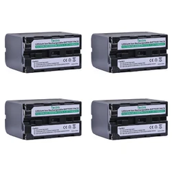 Batería de 7200mAh, 4 NP-F960, NP-F970, NPF960, NPF970 NP, F960, para videocámara Sony CCD-TRV101, CCD-TRV11, CCD-TRV15, CCD-TRV215