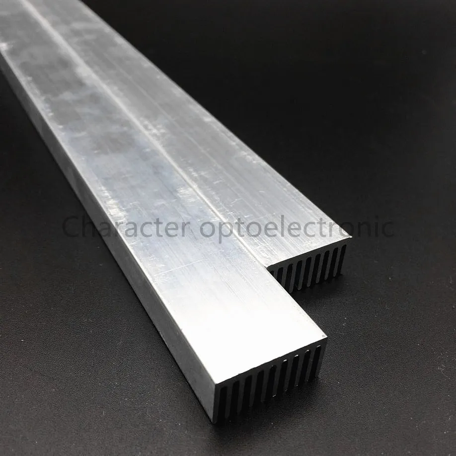 1-10 unids/lote disipador de calor de aluminio LED de alta potencia 300mm * 25mm * 12mm para diodos emisores de led de 1W, 3W, 5W - imagen 4