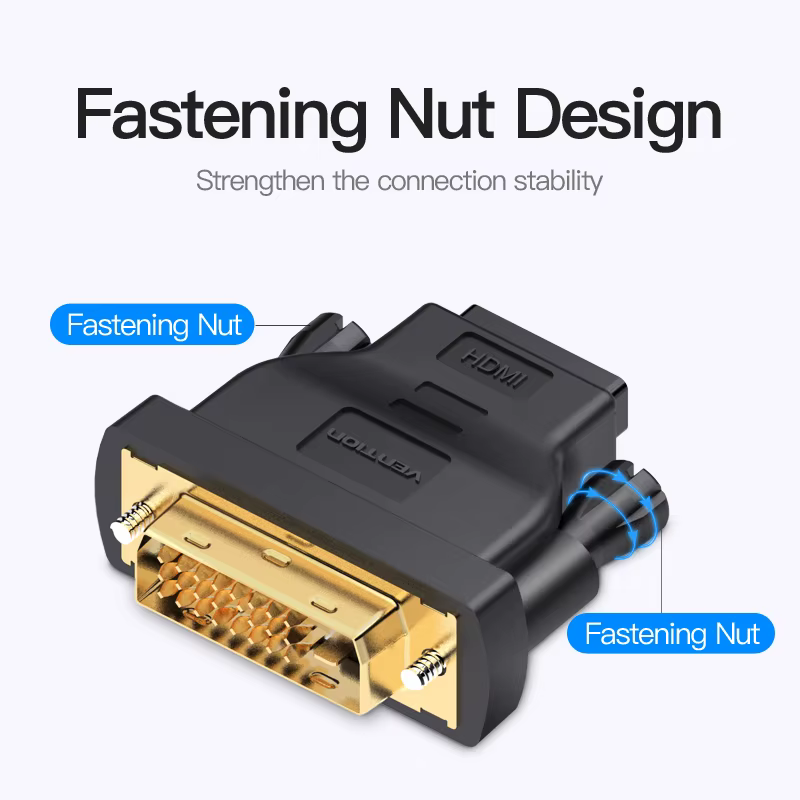 Vention Adaptador DVI a HDMI Macho-Hembra 1080p para PC y TV - imagen 4
